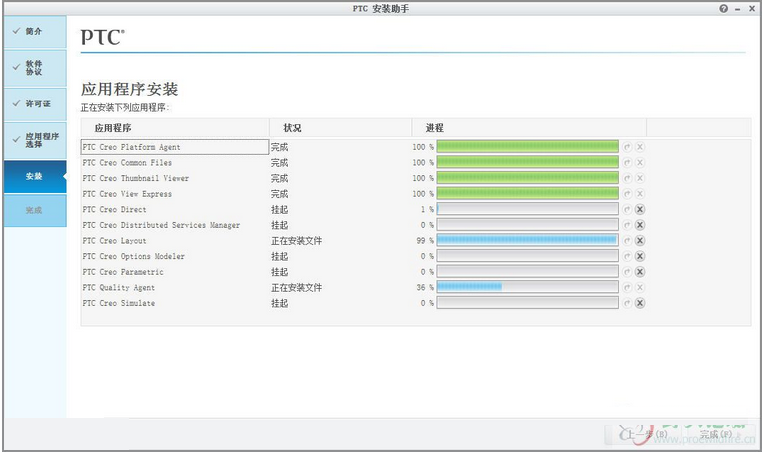 PTC CREO 3.0 M010安装破解图文详细教程